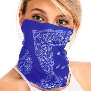 NEW! Blue Face Mask - Neck Gaiter - Unisex